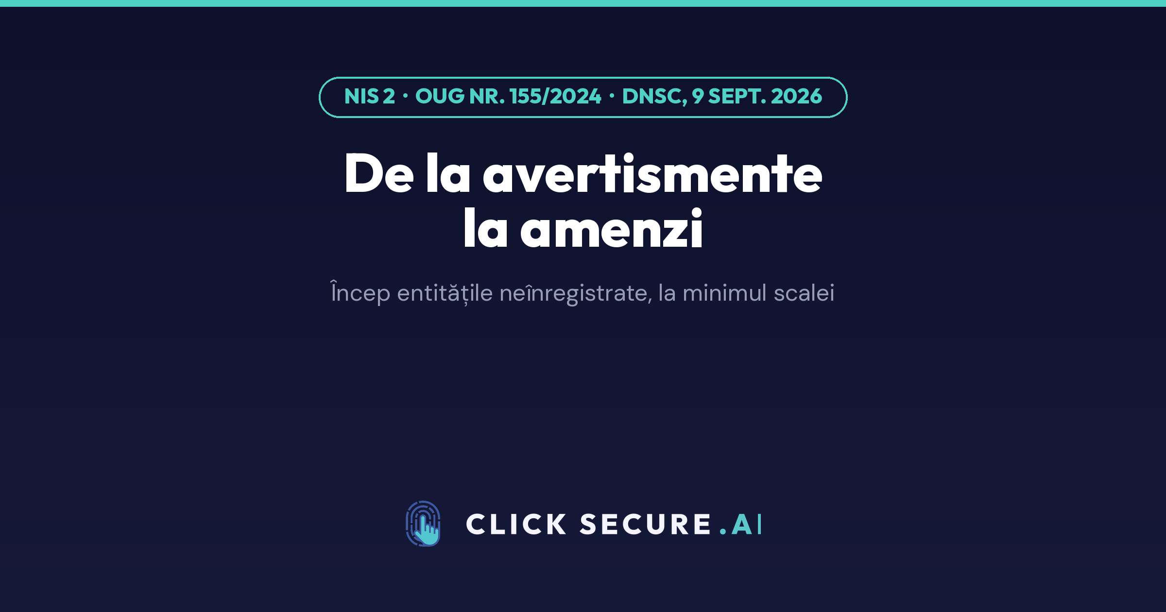 DNSC trece de la avertismente la amenzi